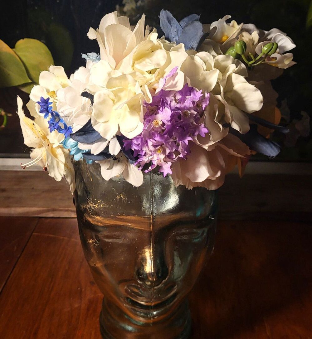 Handmade Festival Flower Crown Adjustable Halloween